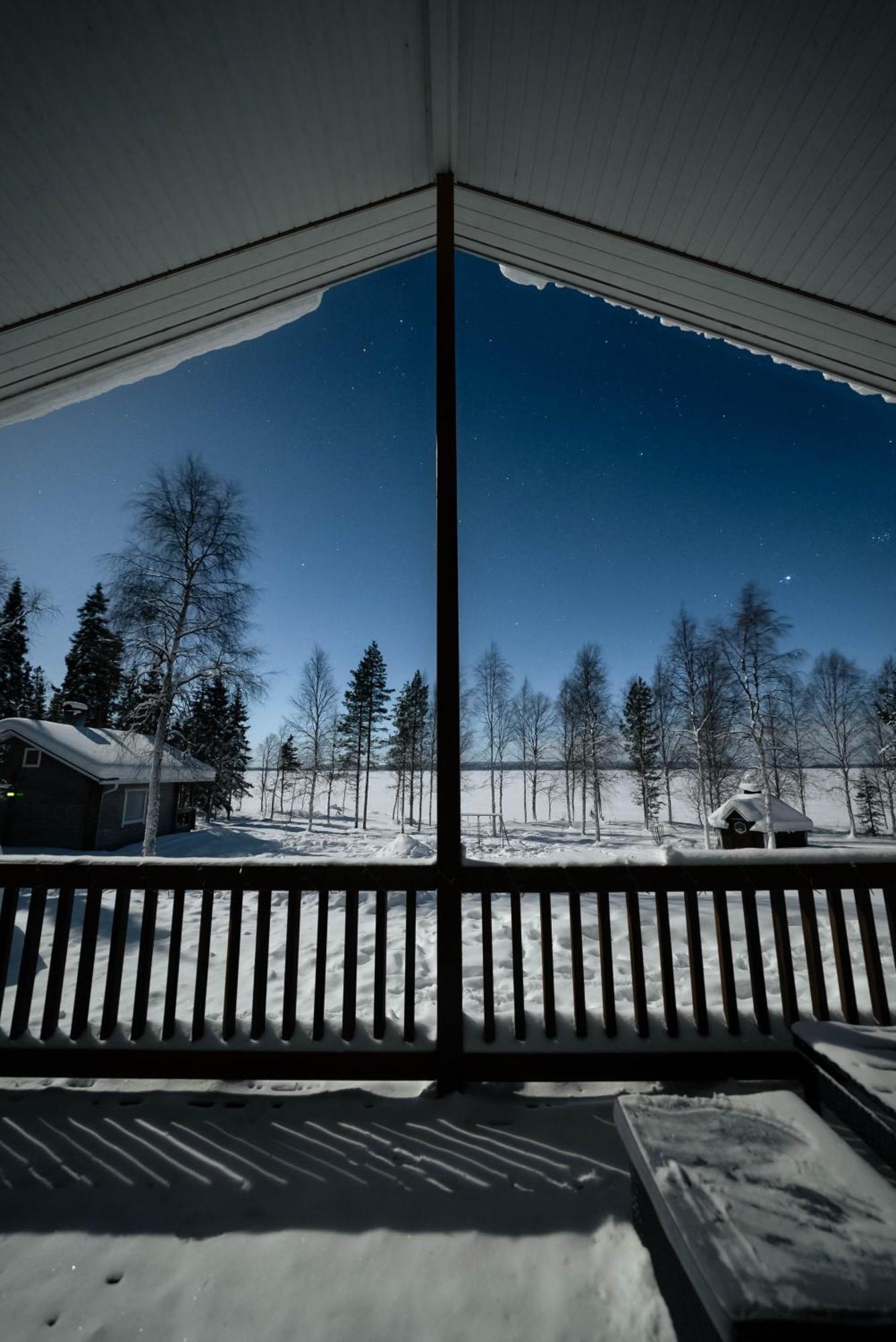 Napapiirin Jaervilomat Hotel Luukonniemi Bagian luar foto