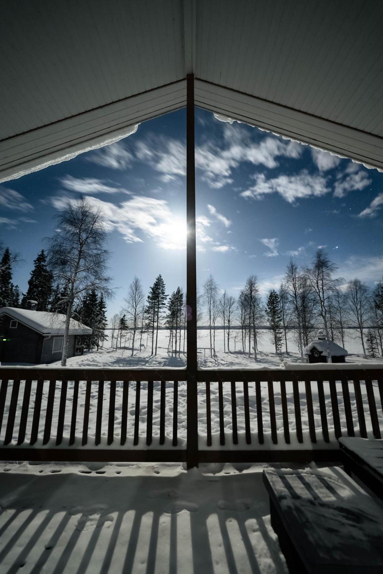 Napapiirin Jaervilomat Hotel Luukonniemi Bagian luar foto