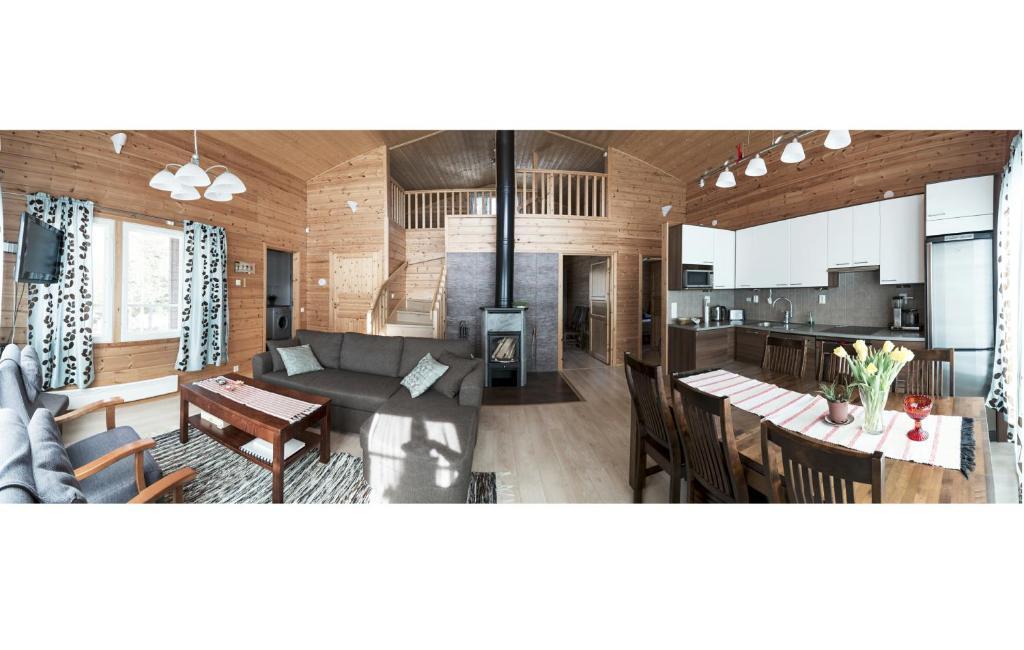 Napapiirin Jaervilomat Hotel Luukonniemi Ruang foto